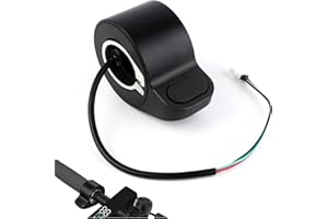 GZLCEU 1Ｐièce Accelerateur Plastique/Aluminium Accélérateur m365 Gachette Accelerateur Trotinette Electrique Accélérateur Trottinette(Le Noir)