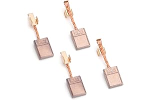 Kolborstar CB440 2 par reservdelar för Makita högledande kolkopparborstar för elverktyg 3 x 10 x 13 mm hållbara tillbehör för motorunderhåll, lämpliga för DDF456 BDF452 DHP458 etc