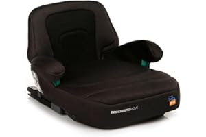 ebebek baby plus Booster | Portable Car Seats for Kids, Comfortable Travels with Your Little, Compact, Convenient for Everyday Use, 4 to 12 Years (Black)