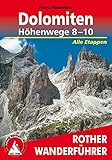 Image de Dolomiten Höhenwege 8-10: Alle Etappen (Rother Wanderführer)