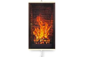 TRIO Infrared Wall mounted Picture Heater. Far Infrared Heating Panel 420W (Fireplace)