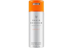 David Beckham Instinct Sport Deodorant Body Spray, 150 ml