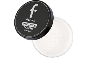 Flormar Invisible Loose Powder, Löst Powder Makeup Translucentes - Osynligt fixeringspuder för makeup - Mattgörande och talgreglerande - Långvarigt fixeringspuder för alla hudtyper