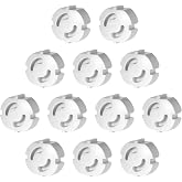 Offgridtec&reg; Pack of 12 Child Protection Plug Sockets, White