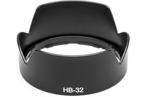 Fotover HB-32 Lens Hood Replacement for Nikon AF-S DX18-70mm f3.5-4.5G DX18-135mm f3.5-4.5 DX18-105mm f3.5-4.5G VR DX18-140mm f3.5-5.6G ED VR lens