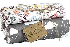 ORSON for® 2 Stück Baby Wickelunterlage, Waschbar Säugling, Wasserdicht Atmungsaktiv Wiederverwendbare Wickelauflagen Changing Mat für Haustiere Female Elderly wiederverwendbar 60x80cm (Farbe 2)