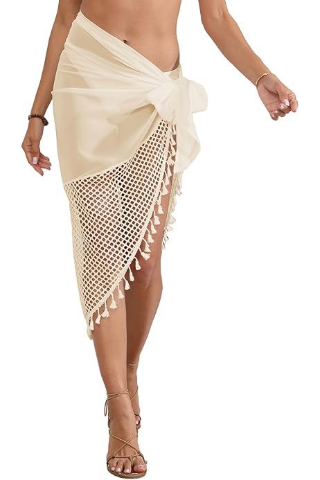 Sarong Spiaggia Donna Sarong Da Spiaggia Donna In Chiffon
