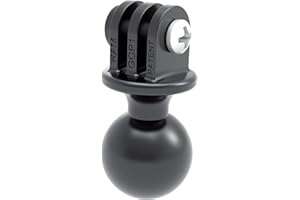 RAM MOUNTS Ram-Mount Adapter RAP-B-202U-GOP1 für GoPro HERO4, 3+, 3, 2, 1 und Actionpro X7 Actioncam, W/ 1" Ball