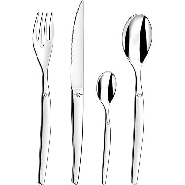 Argenté30 Pieces set de couverts de table, ensemble de couverts en Argenté30 Pieces set de couverts de table, ensemble de couverts en