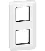 Legrand 075036 placca di rivestimento 3 x 2 moduli - mosaico - bianco