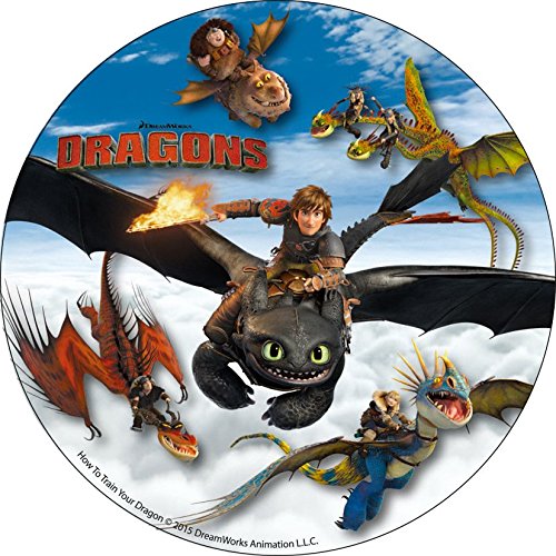 Preisvergleich Produktbild Tortenaufleger Dragons 05