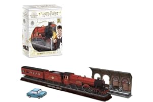 CUBICFUN World Brands - Harry Potter - Expreso de Hogwarts Puzzles 3D, Kit de Construcción, Multicolor, DS1010H