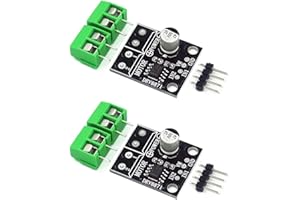 GERUI 2 moduli driver DRV8871 1,5 A 2 canali H Bridge DC motoriduttore modulo driver scheda compatibile con stampante 3D Arduino 3,6 A modulo di controllo PWM, funzione di protezione integrata