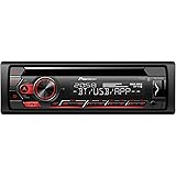 Pioneer DEH-S420BT , 1DIN Autoradio , CD-Tuner mit RDS , Bluetooth , MP3 , USB und AUX-Eingang , Freisprecheinrichtung , Smar