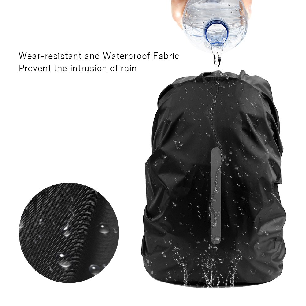 LAMA Parapioggia per Zaino, 2 Pacchi Impermeabile Outdoor Zaino Parapioggia Reflective Copri Zaino per Pioggia/Anti… - immagine 4