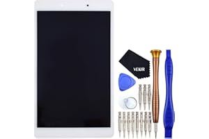 VEKIR Blanc SM-T290 Affichage de l'écran LCD du numériseur Tactile Remplacement pour Samsung Galaxy Tab A 8.0 2019