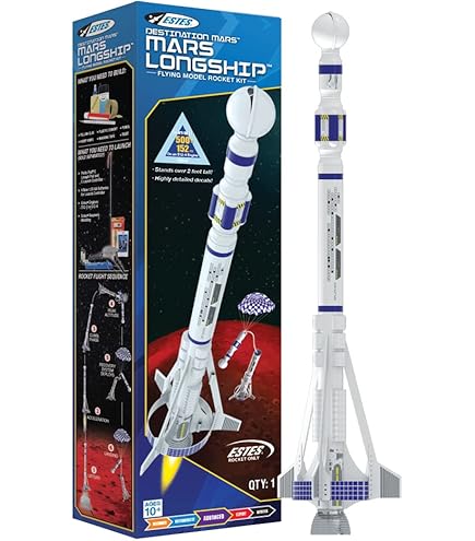 Estes Baby Bertha Raketen Bausatz - Level 1 Modellrakete Für Einsteiger