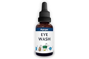 Phytopet Eye Wash | 30ml | Herbal Remedy | Soothes Itchy, Watery, Irritated Eyes | Dogs, Cats, Birds, Horses |