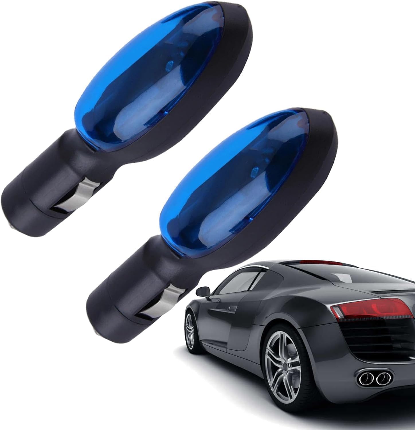 2PCS Automotive Fuel Saver Device for Cars, Fuel Sync Gas Saver Plug in Tool, Car Fuel Saver Save for Filling Gasoline Water Diesel For Truck, Car