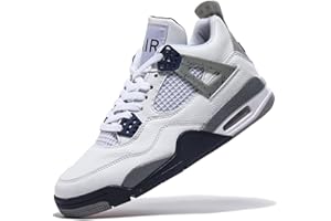 MANZOOR Zapatillas de Baloncesto para Hombre,Air Retro Skate clásicas Suela de Goma,Moda Zapatos Deporte Antideslizantes,Botas de Baloncesto para Entrenamiento al Aire Libre