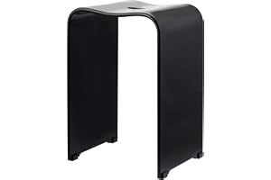 bremermann Badpall, duschpall av akryl, ca 33 x 27,5 x 48 cm (B/D/H), med infällt grepp, ergonomiskt formad, maximal belastni
