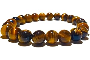 SPILLOX Bracciale Uomo Donna Elastico Da Vere Pietre Preziose Naturali Di 8mm Reiki Idea Regalo Di Natale Originale Diffusore Di Energia Guarigione Equilibrio