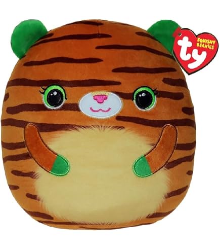 TY Squishy Beanies - Griffin il Draghetto, Morbido Cuscino di Peluche con Occhioni Verdi, Idea Regalo per Grandi e Piccini, Tutti da Collezionare - 22 cm - T39417 TY Squishy Beanies - Griffin il Draghetto, Morbido Cuscino di Peluche con Occhioni Verdi, Idea Regalo per Grandi e Piccini, Tutti da Collezionare - 22 cm - T39417