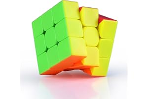 XMDCuber QY Toys Speed Cube 3x3 Stickerless, Professional Smooth and High Fault Tolerance, for Beginners 3x3x3 Magic Cube 5.6mm
