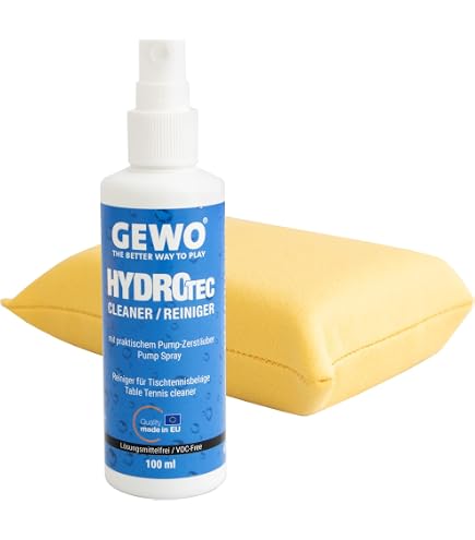 Nettoyant Pour Raquette De Ping-pong 60 Ml + éponge Double Face – Redonne Du Grip à Vos Revêtements