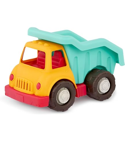 Jouets Ecoiffier - 490 - Camion-benne –-Jeu de plein air - Dès 18 mois - Fabriqué en France