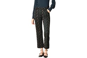 Goldenpoint Donna Leggings Kick Flare Jacquard
