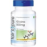 Fair & Pure® - Glicina 500mg - Vegan - Pura - 180 Capsule