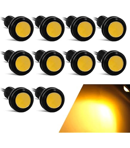 Kit 2 Luci LED 5630 10W Rosse Per Retromarcia E Decorazione – 12V, Impermeabili, A LED Eagle Eye Per Auto E Moto