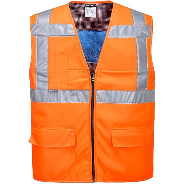 Gilet De Sécurité Portwest Hi-Vis - Jaune Fluorescent - Taille XXL-3XL - Norme EN ISO20471