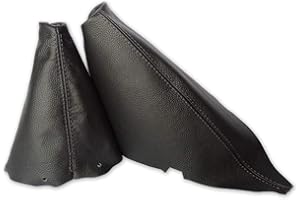 The Tuning-Shop Ltd - Cuffia per freno a mano, compatibile con Mini Cooper S-One R50 R53 in pelle