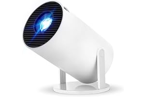 CINEROYALE [Auto Keystone] HY300Pro Mini proiettore portatile con Wi-Fi Bluetooth USB HDMI, supporto Full HD 1080P 4K, Android Netflix integrato e YouTube Ready, Home Theater, regalo per bambini