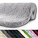 Produktbild Badematte | kuscheliger Hochflor | rutschfester Badvorleger | viele Größen | zum Set kombinierbar | Öko-Tex 100 zertifiziert | 60x50 cm | Silver Grey (grau)