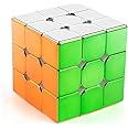 Magnetic Mirror Speed Cube 3x3x3 Reflective Electroplating Metal Magic Cube Reflective Shiny Cube 3D Puzzle Brain Teasers for Cube Lovers