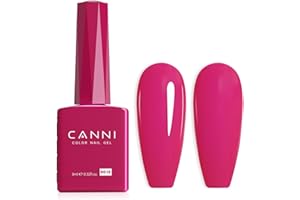 ‎CANNI CANNI UV Negellack Natur Dunkelrosa Gellack Gel UV Nail Art Klassischer und All MatchStil Soak Off Gelnagellack für UV Lampe