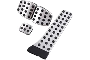 WRDD Pedales para Coche LHD Pedal DE Coche para Mercedes Benz AMG C E S GLC GLK SLK CLS SL Clase W203 W222 W213 W205 W204 W211 W212 W210 x204 W218 Pedal Reposapies (Color : MT)