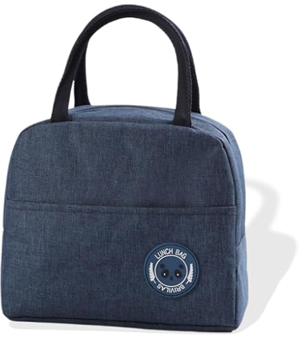 HOMESPON Sac Isotherme à Repas Portable Lunch Bag à Déjeuner Waterproof Avec Feuille D'Alm