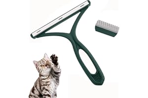PUPPBUDD Togli Peli Animali Domestici, Spazzola per La Depilazione per Animali, Rimuovi Pelucchi Portatile Adatto per Vestiti, Divano, Cuscino, Letto, Tappeti