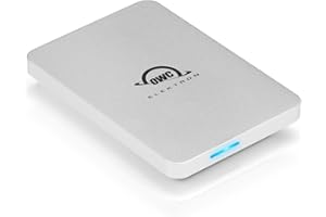 OWC - Envoy Pro Elektron - 1,0 TB - NVMe M.2 SSD, USB 3.2 (10 Gb/s) SSD NVMe portatile alimentato tramite bus, fino a 1011 MB/s, compatibile con USB 2.0/3.0, IP67, tascabile
