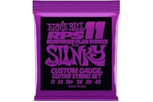 Ernie Ball, Power Slinky RPS Nickel Wound, Corde per chitarra elettrica, diametro 11-48
