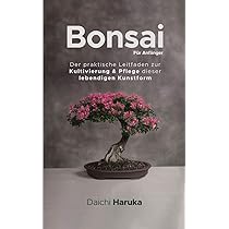 Bonsai Fr Anfnger: Der praktische Leitfaden zur Kultivierung & Pflege  dieser lebendigen Kunstform : Haruka, Daichi, Termhlen, Katharina:  Amazon.de: Bcher
