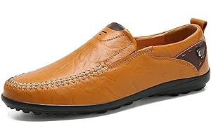 Remxi Schuhe für Männer Keine Schnürsenkel Herren Loafers Schuhe flach Slip On Mokassin Business Schuh