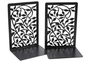 Lajiakoy® Buchstütze, Buchstützen Kreativ Metall Bücherhalter Bookends, Buch Halter, Unsichtbares Bücherregal, Bookends Buchstopper für DVD, CDs, Bücherregal, Büro, Schule