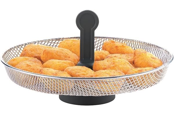 Tefal Snack Insérer XA7010 Accessoires pour Votre ActiFry | Panier de Cuisson Compatible avec la Friteuse à Air chaud ActiFry | Pour des Collations Panées Moins Grasses