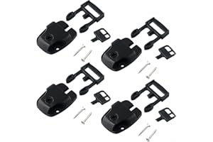 MOSUNDI Lot de 4 clips de réparation pour système de verrouillage de jacuzzi avec matériel de montage