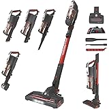 Hoover HF522SFP 011, Scopa Ricaricabile Senza Fili, 290W, 0,45 L, Mini Turbo Spazzola, Autonomia 45 Min, Luce Led, Grigio/Ros